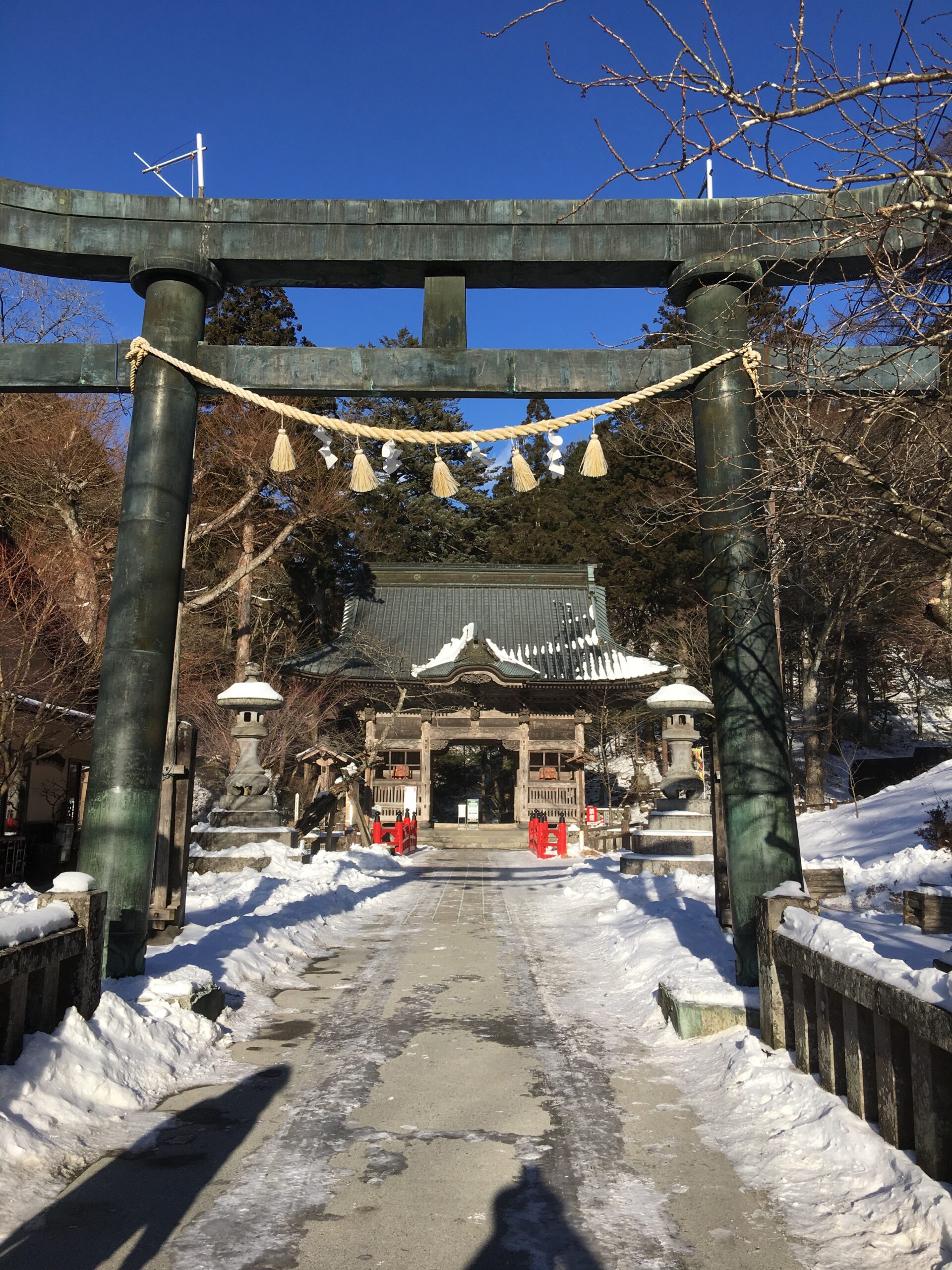 冬の榛名神社